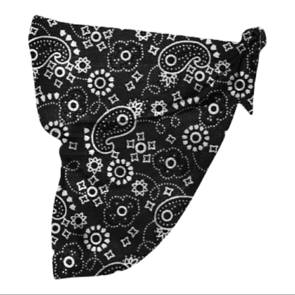 Perry Ellis Portfolio Men's Assorted 3 Pack of Green Black & Beige Bandanas New - Picture 5 of 8